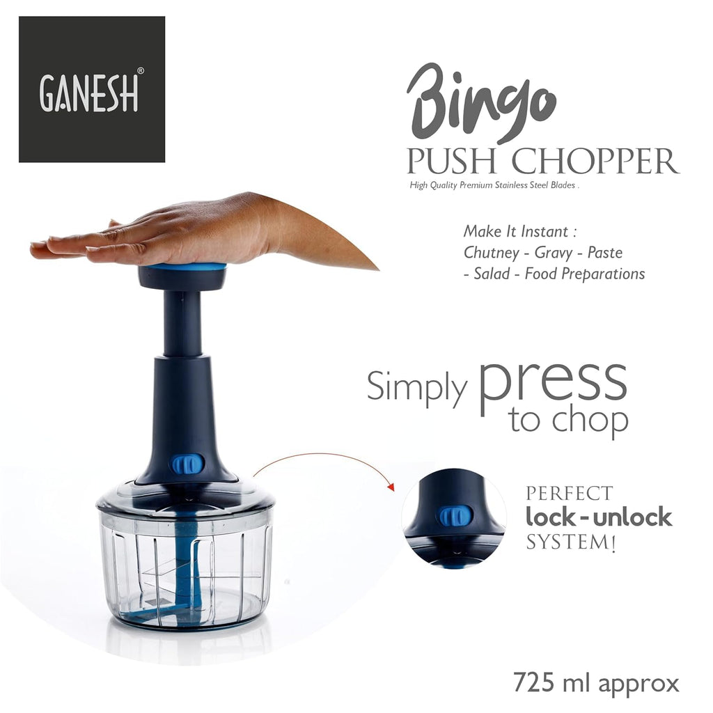 Ganesh Manual Vegetable Hand Chopper