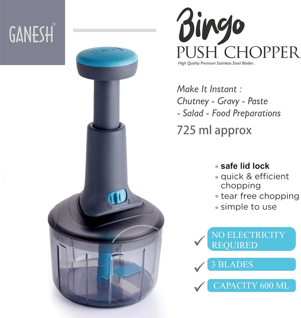Ganesh Manual Vegetable Hand Chopper
